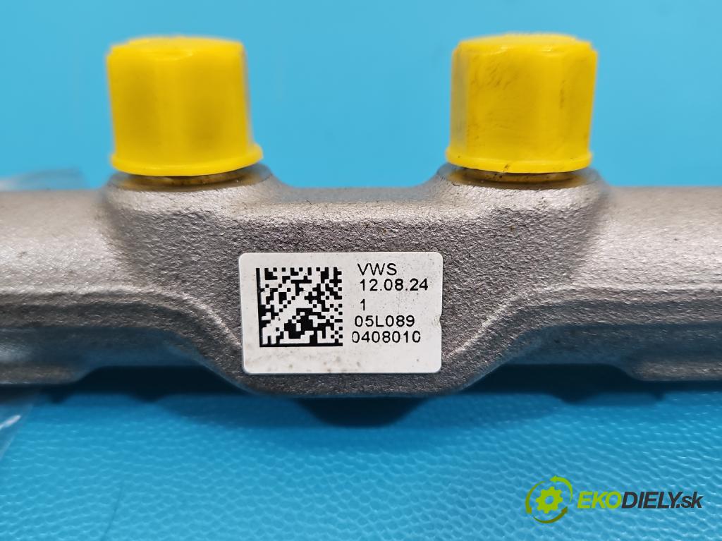Skoda Superb IV 2023- 2.0 TDI 150 hp automatic 110 kW 1968 cm3 5- lišta vstřikovací 05L089 (Vstřikovací lišta)