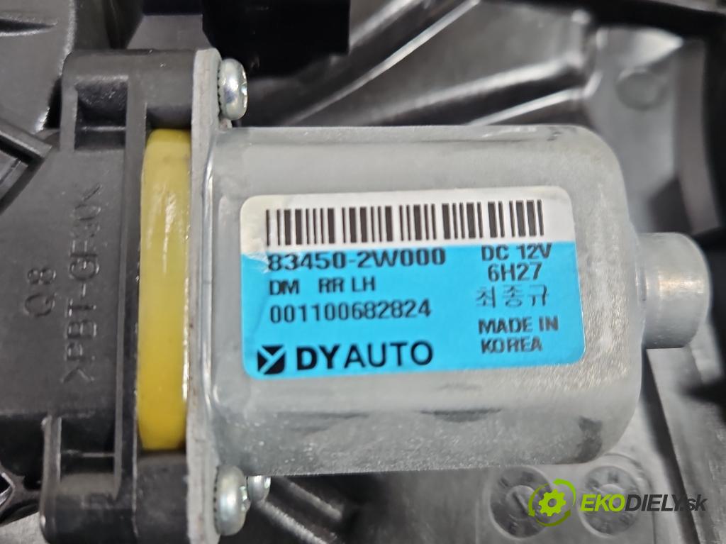 Hyundai Santa Fe III 2012–2018 2.4 GDI 190 HP automatic 140 kW 2359 cm3 5- mechanizmus okna zadné ľavý 83450-2W000