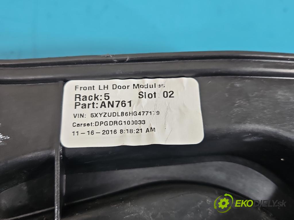 Hyundai Santa Fe III 2012–2018 2.4 GDI 190 HP automatic 140 kW 2359 cm3 5- mechanizmus okna predné ľavý 82450-2W020