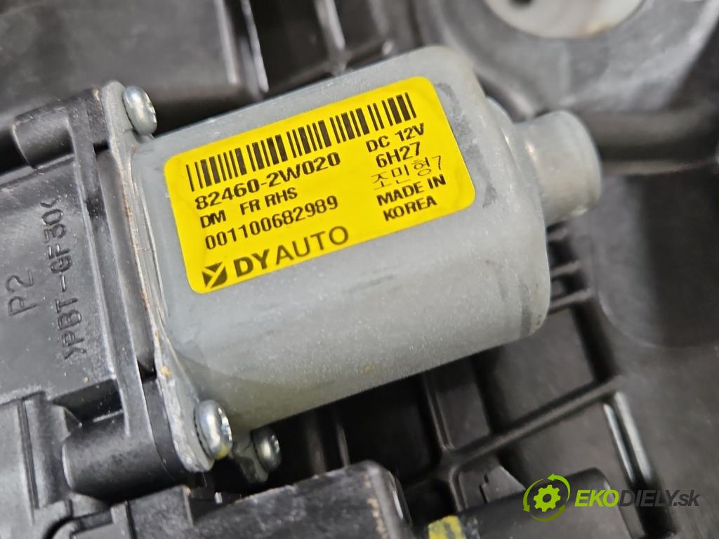 Hyundai Santa Fe III 2012–2018 2.4 GDI 190 hp automatic 140 kW 2359 cm3 5- mechanismus stahování přední pravý 82460-2W020