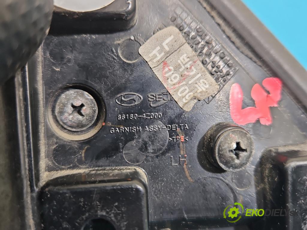 Hyundai Santa Fe III 2012–2018 2.4 GDI 190 HP automatic 140 kW 2359 cm3 5- lišta blatník predné ľavé 86180-4Z000