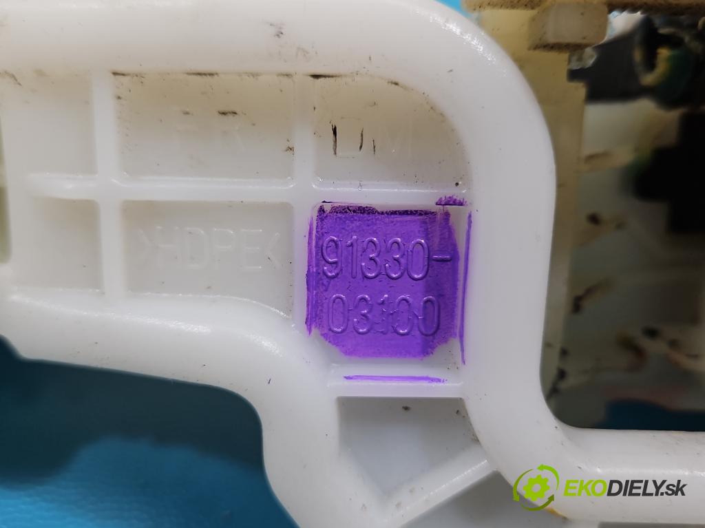 Hyundai Santa Fe III 2012–2018 2.4 GDI 190 HP automatic 140 kW 2359 cm3 5- rukoväť predné ľavé mimo: 91330-03100 (Kľučka dverí vonkajšia predná ľavá)