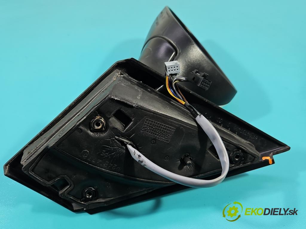 Fiat Bravo II 2007-2014 1.4 T 120 HP manual 88 kW 1368 cm3 5- zrkadlo ľavé  (Kľučka dverí ostatné)