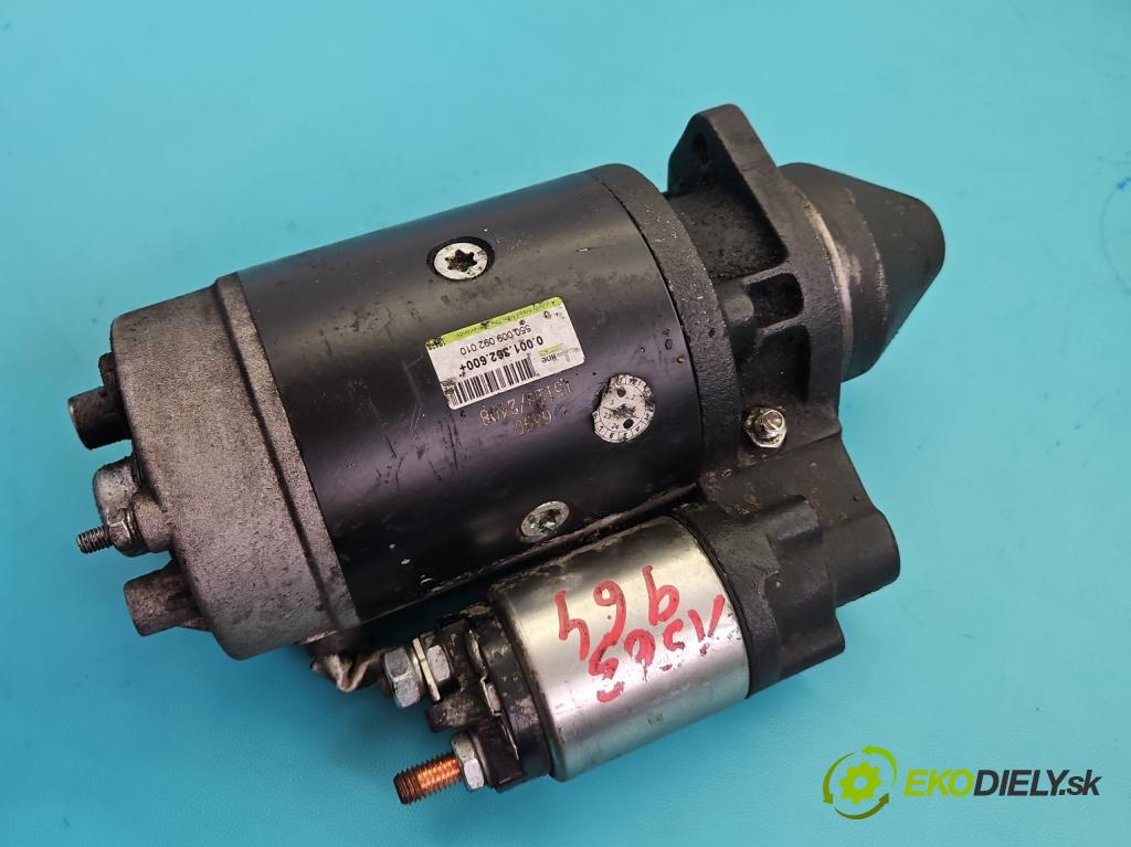 Mercedes KACZKA T1 W601 2.4d 88 HP manual 65 kW 2350 cm3 5- štartér 0001362600 (Štartér)