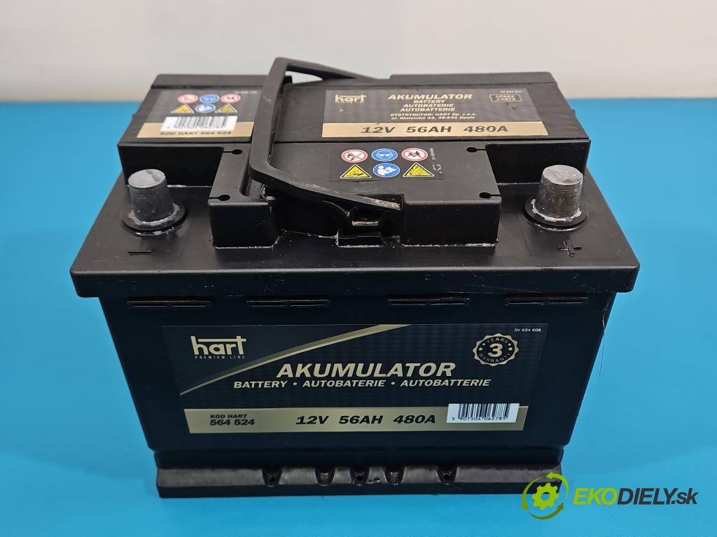 Opel Astra II 1998-2009 1.7 dti 75 HP manual 55 kW 1686 cm3 4- Akumulator automobilovy 