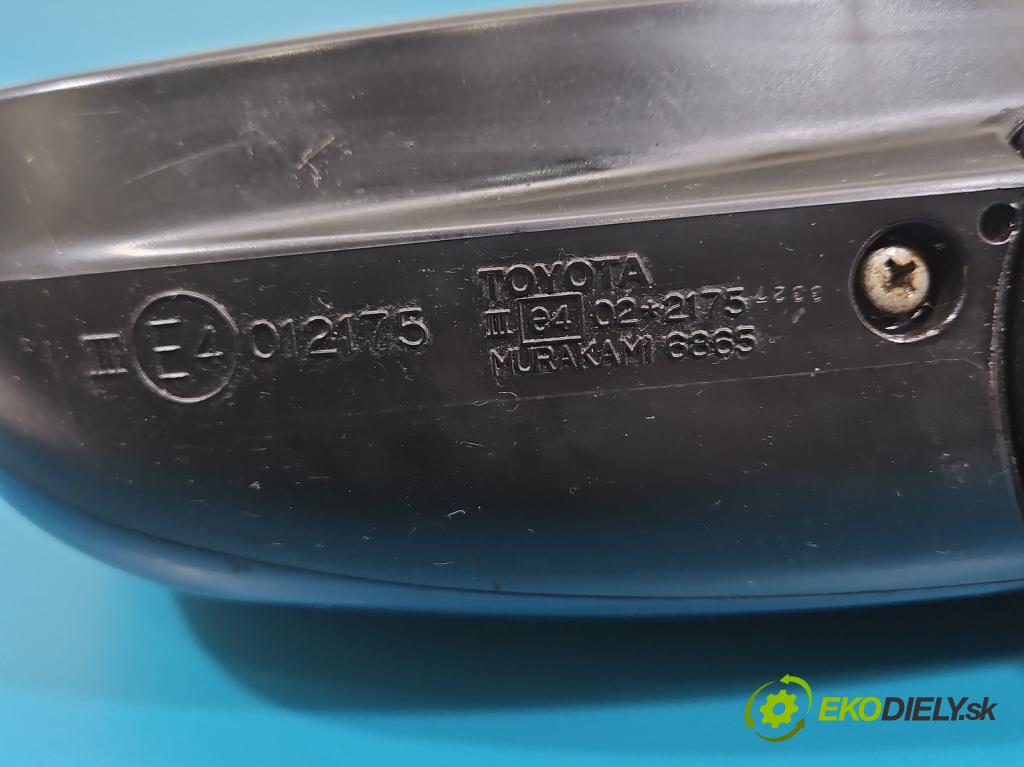 Toyota Corolla E12 2001-2009 1.6 vvti 110 HP manual 81 kW 1598 cm3 5- zrkadlo ľavé  (Kľučka dverí ostatné)