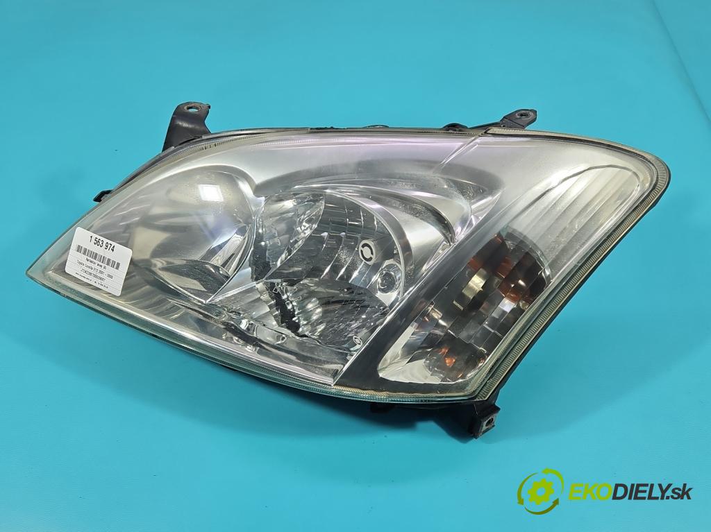 Toyota Corolla E12 2001-2009 1.6 vvti 110 HP manual 81 kW 1598 cm3 5- Reflektor: ľavý  (Kľučka dverí ostatné)