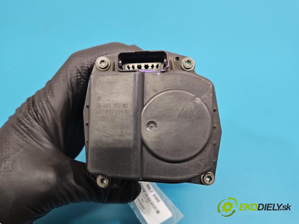 Peugeot 207 1.4 8V 73 HP manual 54 kW 1360 cm3 5- klapka 9640796280 (Škrtiaca klapka)