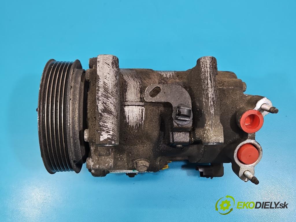 Peugeot 207 1.4 8V 73 HP manual 54 kW 1360 cm3 5- Kompresor: klimatizácie 9670318880 (Kompresor klimatizácie)