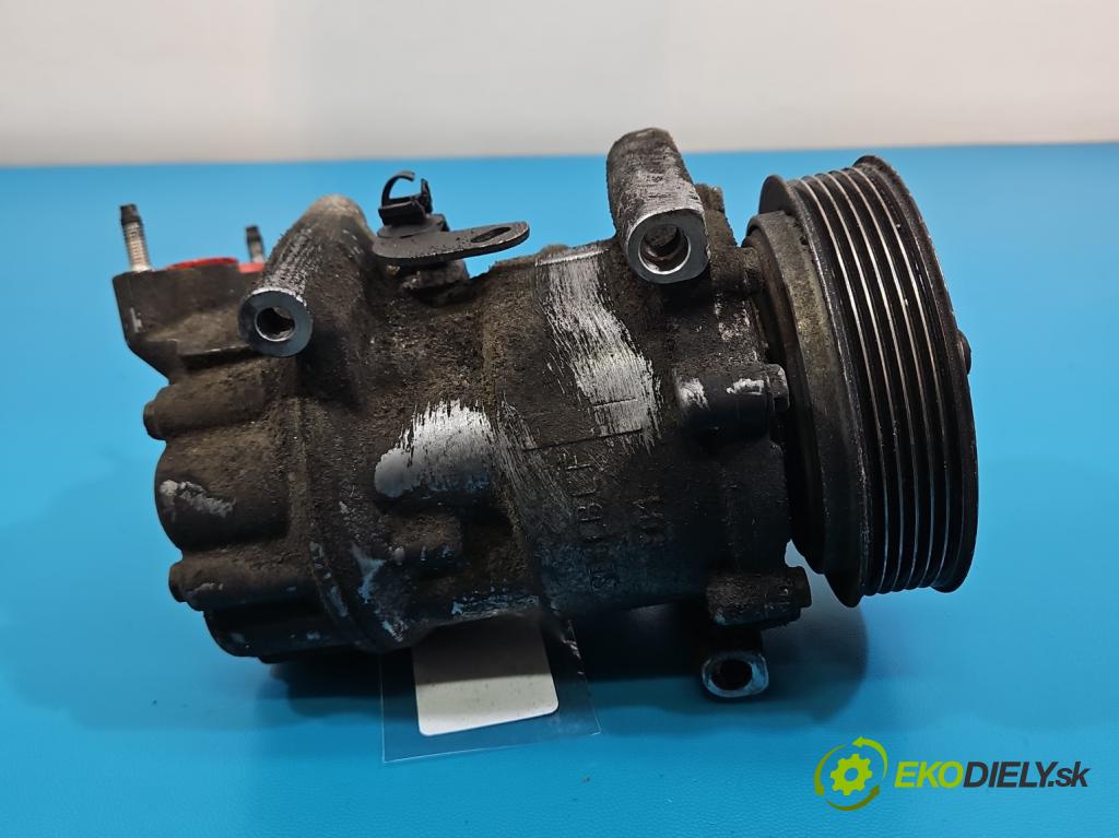 Peugeot 207 1.4 8V 73 HP manual 54 kW 1360 cm3 5- Kompresor: klimatizácie 9670318880 (Kompresor klimatizácie)