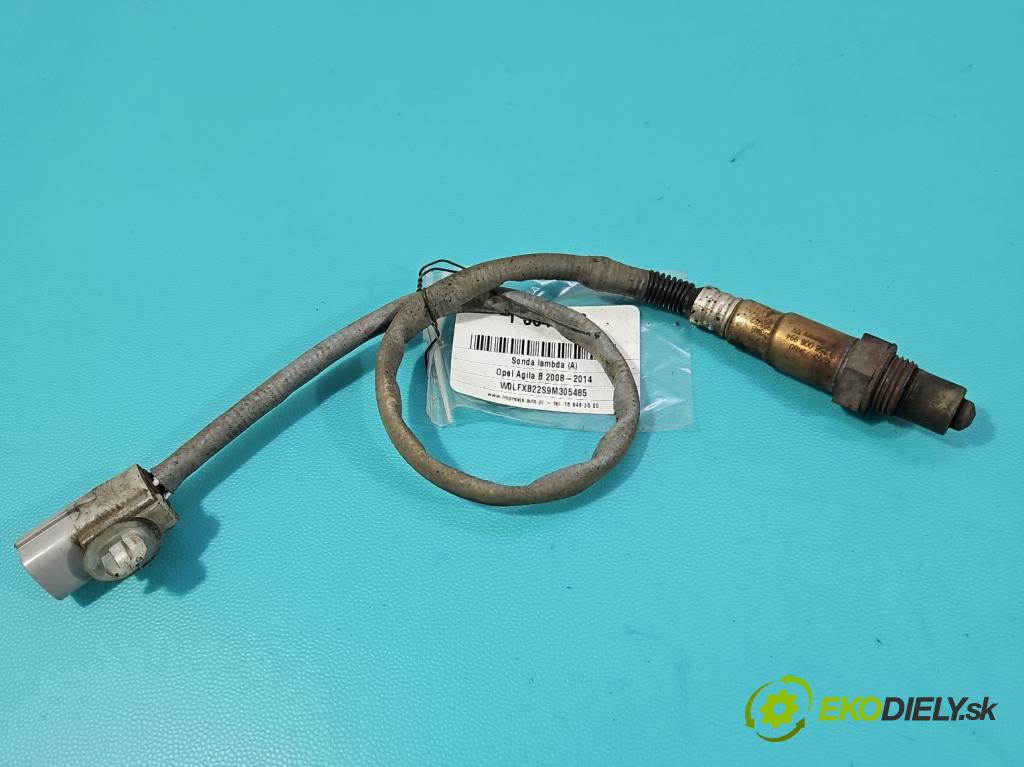 Opel Agila B 2008-2014 1.0 12V 65 HP manual 48 kW 996 cm3 5- Sonda lambda 0258006994 (Lambda sonda)