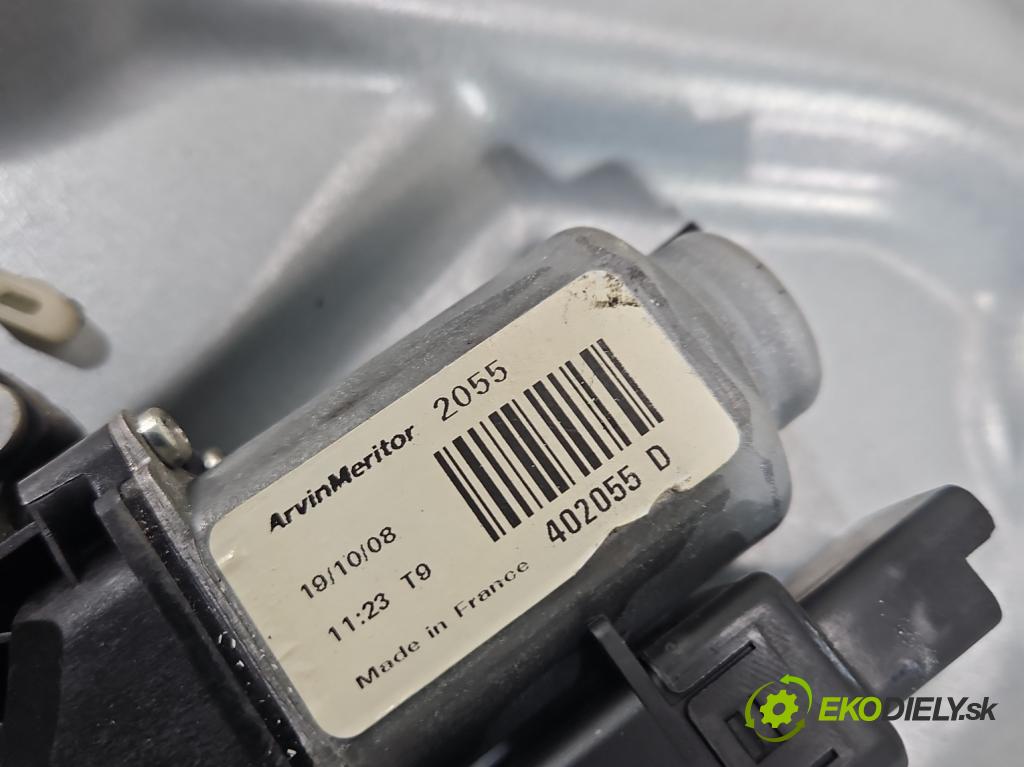 Kia Ceed I 2006-2012 2.0 crdi 140 HP manual 103 kW 1991 cm3 5- mechanizmus okna predné ľavý 402055D