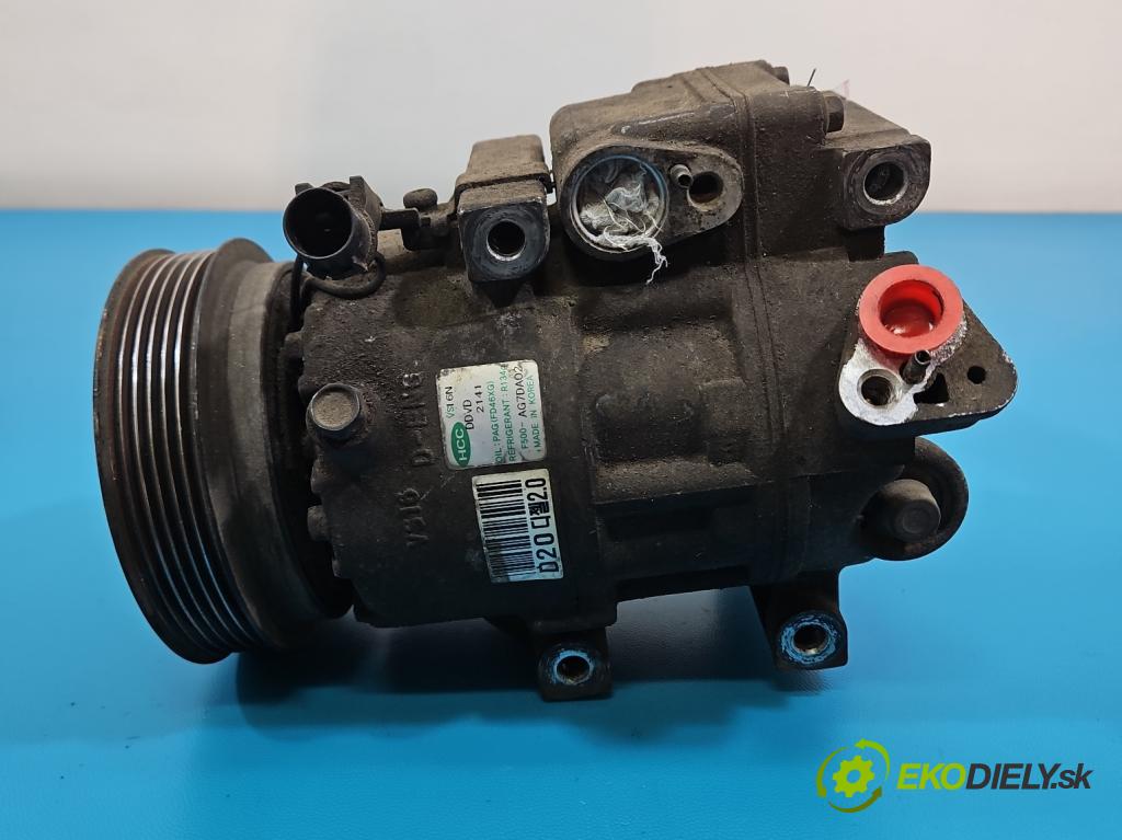 Kia Ceed I 2006-2012 2.0 crdi 140 HP manual 103 kW 1991 cm3 5- Kompresor: klimatizácie F500-AG7DA02 (Kompresor klimatizácie)