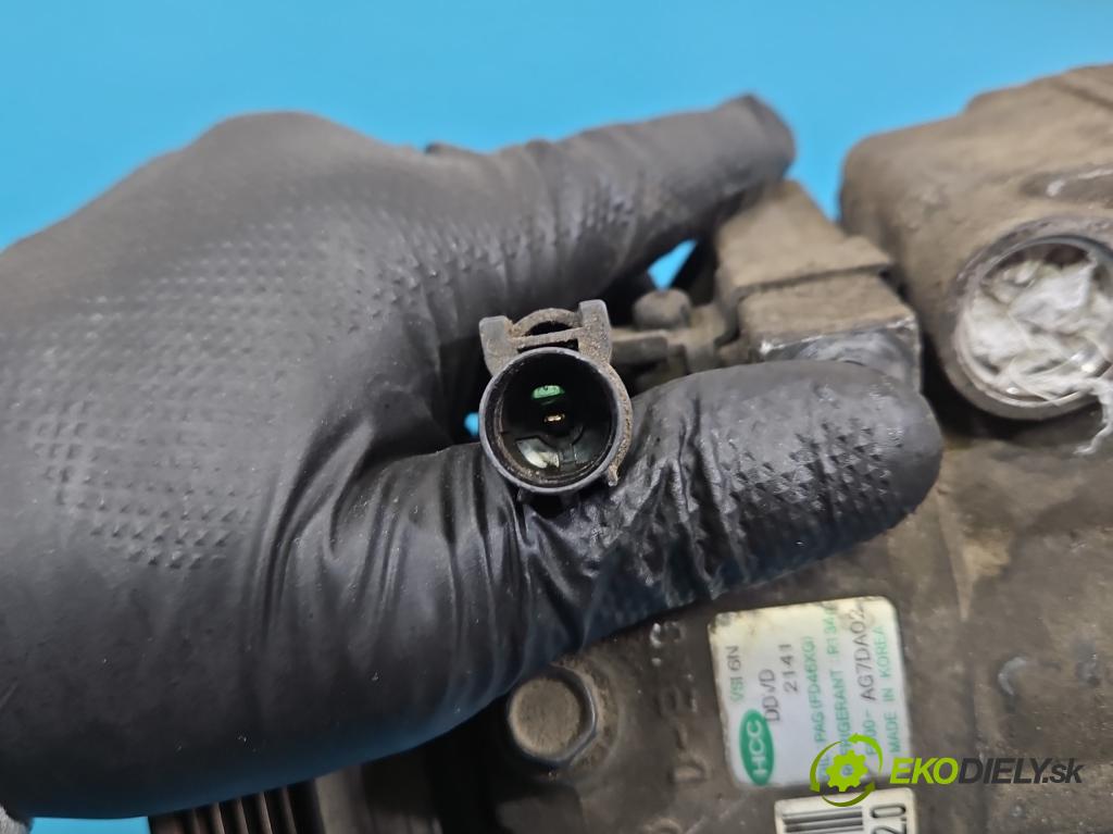 Kia Ceed I 2006-2012 2.0 crdi 140 HP manual 103 kW 1991 cm3 5- Kompresor: klimatizácie F500-AG7DA02 (Kompresor klimatizácie)