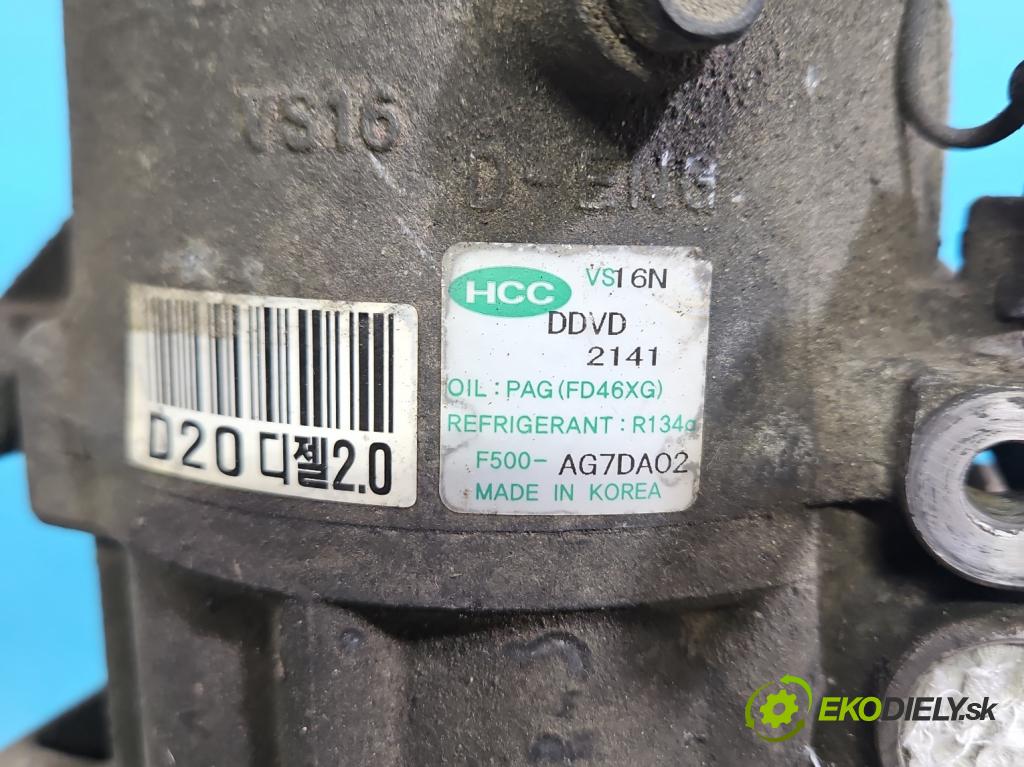 Kia Ceed I 2006-2012 2.0 crdi 140 HP manual 103 kW 1991 cm3 5- Kompresor: klimatizácie F500-AG7DA02 (Kompresor klimatizácie)