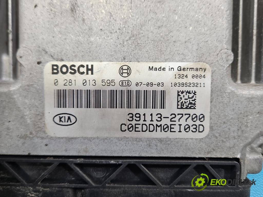 Kia Ceed I 2006-2012 2.0 crdi 140 HP manual 103 kW 1991 cm3 5- riadiaca jednotka motora 0281013595