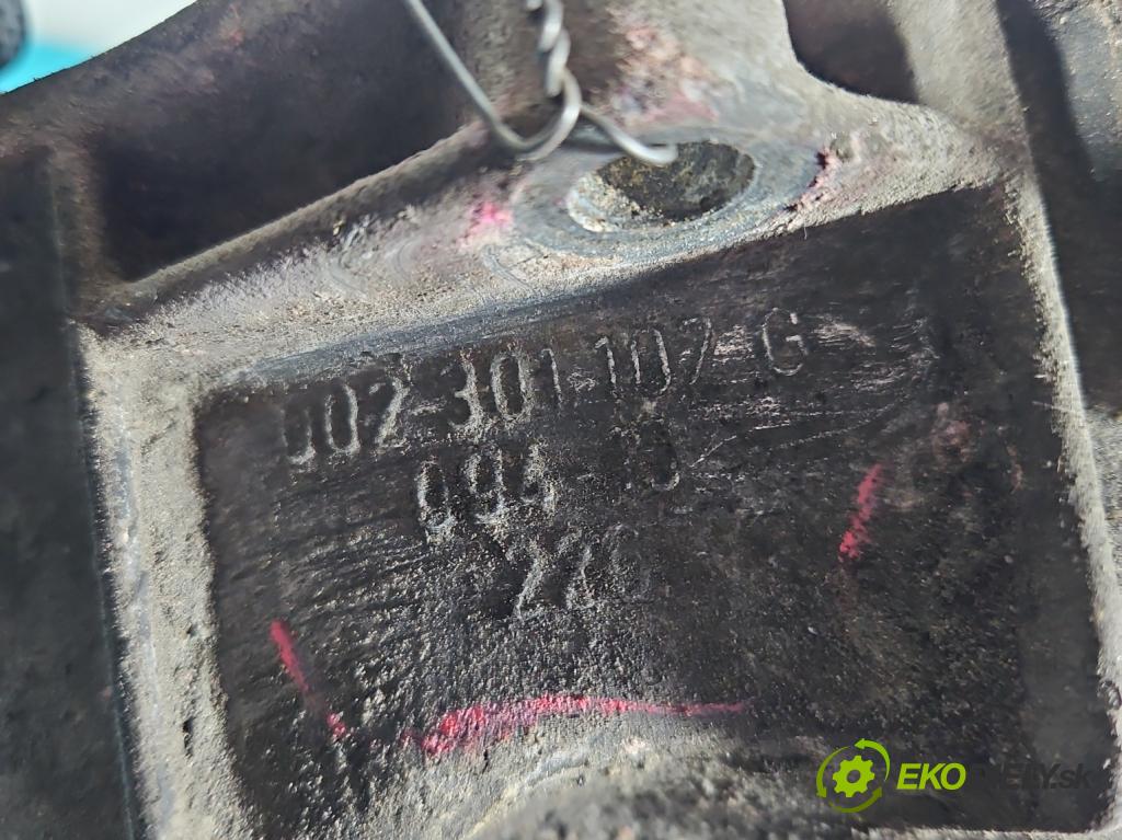 Skoda Felicia 1.3 mpi 68 hp manual 50 kW 1289 cm3 5- převodovka stupňová manual 002301107 G