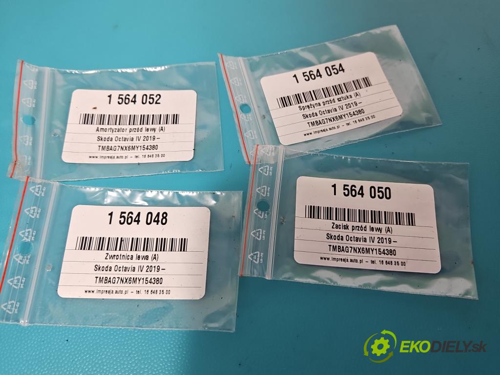 Skoda Octavia IV 2019- 2.0 TDI 116 HP manual 85 kW 1968 cm3 5- brzdič predné ľavý  (Kľučka dverí ostatné)