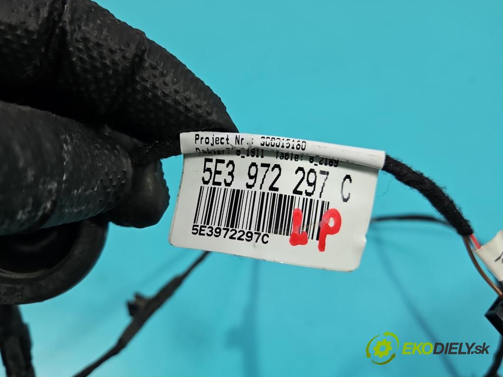 Skoda Octavia IV 2019- 2.0 TDI 116 hp manual 85 kW 1968 cm3 5- Balíček: dveře přední vlevo 5E3972297C
