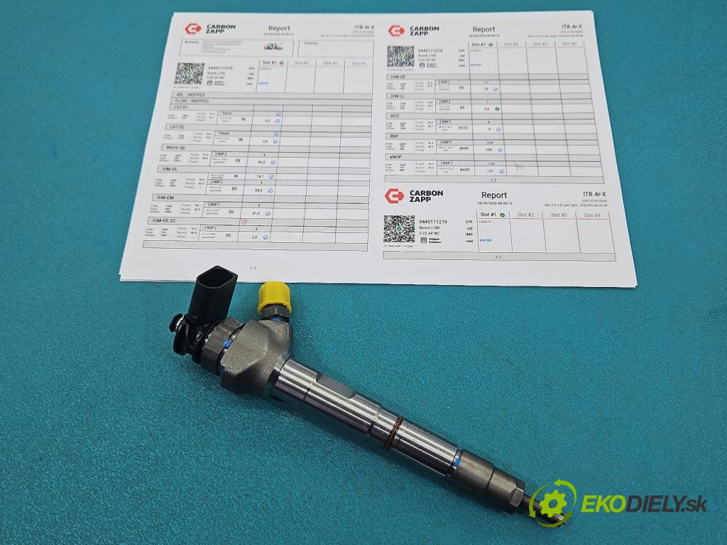 Skoda Superb IV 2023- 2.0 TDI 150 hp automatic 110 kW 1968 cm3 5- vstřikovač 0445111219 (Vstřikovač paliva)