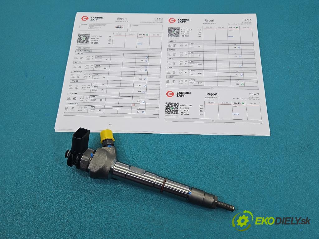 Skoda Superb IV 2023- 2.0 TDI 150 hp automatic 110 kW 1968 cm3 5- vstřikovač 0445111219 (Vstřikovač paliva)