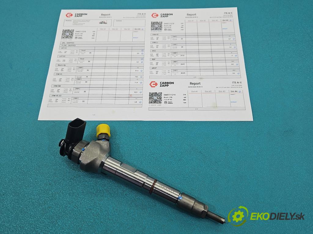 Skoda Superb IV 2023- 2.0 TDI 150 hp automatic 110 kW 1968 cm3 5- vstřikovač 0445111219 (Vstřikovač paliva)