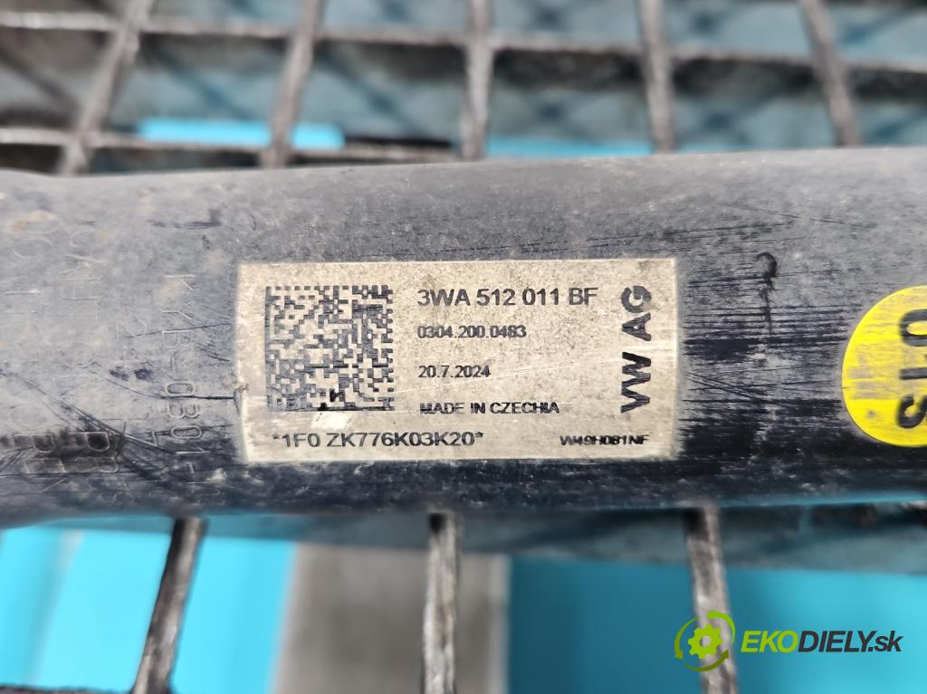 Skoda Superb IV 2023- 2.0 TDI 150 HP automatic 110 kW 1968 cm3 5- tlmič zadné pravý 3WA512011BF (Tlmič zadný pravý)