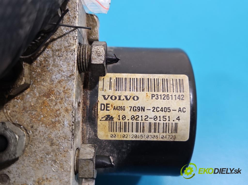 Volvo V70 III 2007-2016 2.0 16V 145 HP manual 107 kW 1999 cm3 5- čerpadlo abs 31261142 (Pumpa ABS)