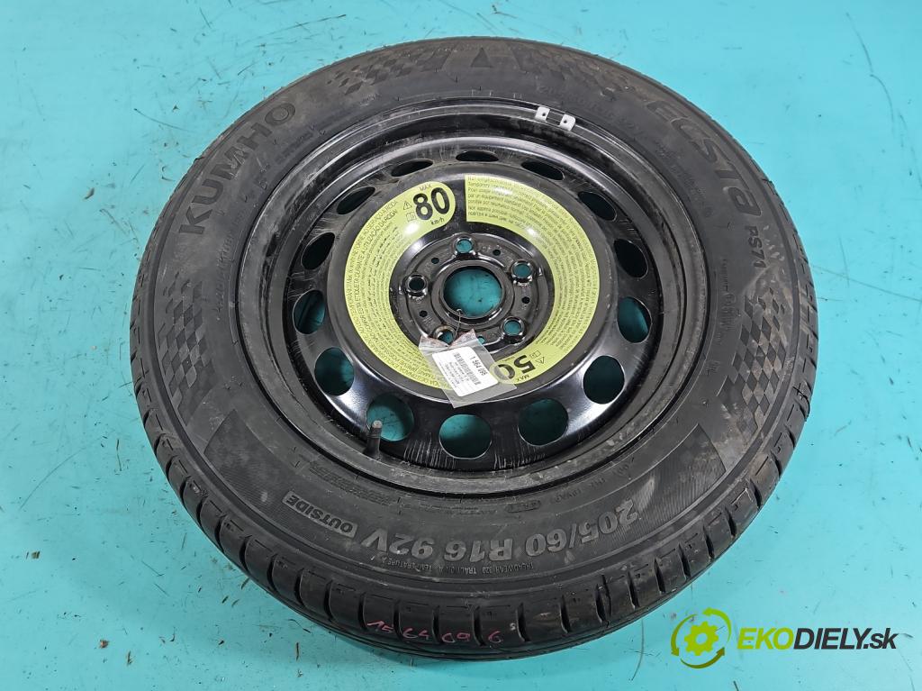 Skoda Octavia IV 2019- 2.0 TDI 116 hp manual 85 kW 1968 cm3 5- kolo náhradní 16