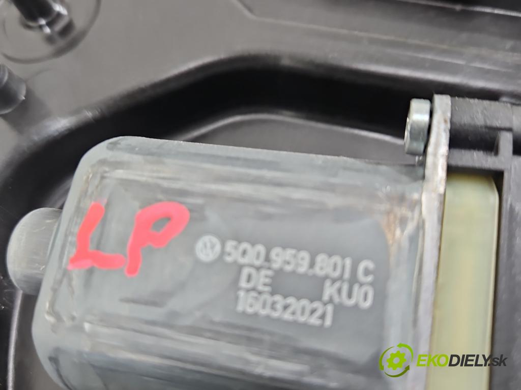 Skoda Octavia IV 2019- 2.0 TDI 116 HP manual 85 kW 1968 cm3 5- mechanizmus okna predné ľavý 5Q0959801C