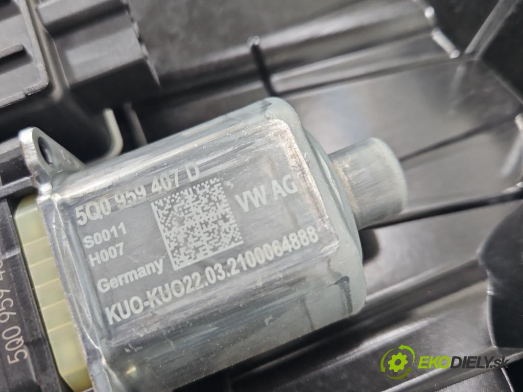 Skoda Octavia IV 2019- 2.0 TDI 116 HP manual 85 kW 1968 cm3 5- mechanizmus okna zadné ľavý 5E3839655A