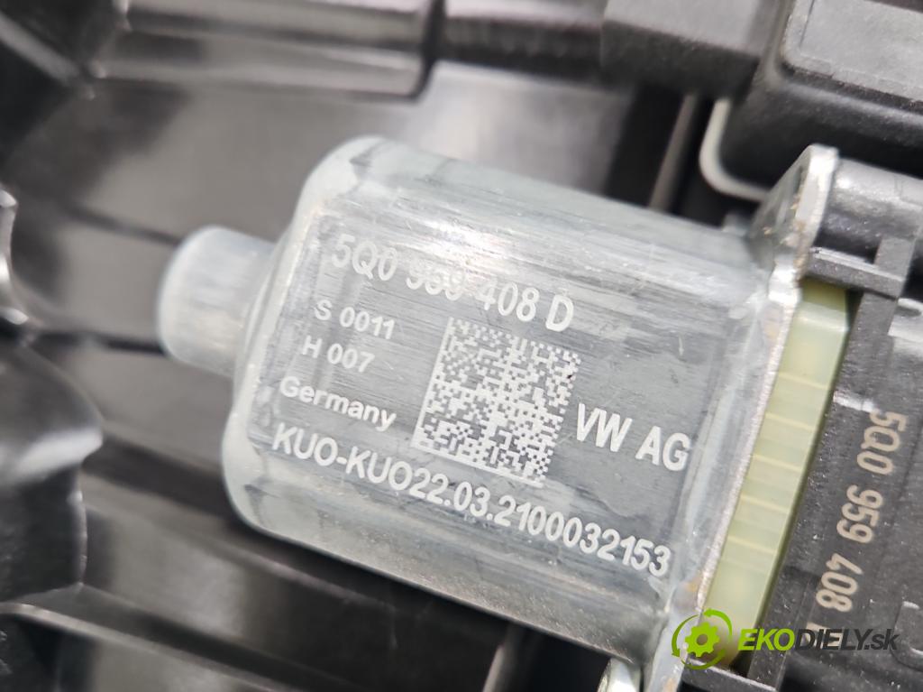 Skoda Octavia IV 2019- 2.0 TDI 116 HP manual 85 kW 1968 cm3 5- mechanizmus okna zadné pravý 5E3839656A