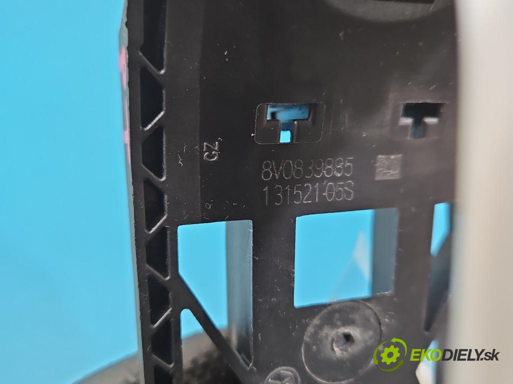 Skoda Octavia IV 2019- 2.0 TDI 116 hp manual 85 kW 1968 cm3 5- klika zadní pravé 8V0839885 (Klika dveří ostatní)