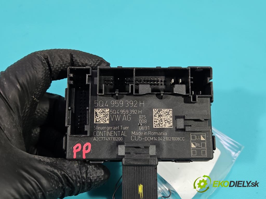 Skoda Octavia IV 2019- 2.0 TDI 116 HP manual 85 kW 1968 cm3 5- riadiaca jednotka ostatné 5Q4959392H