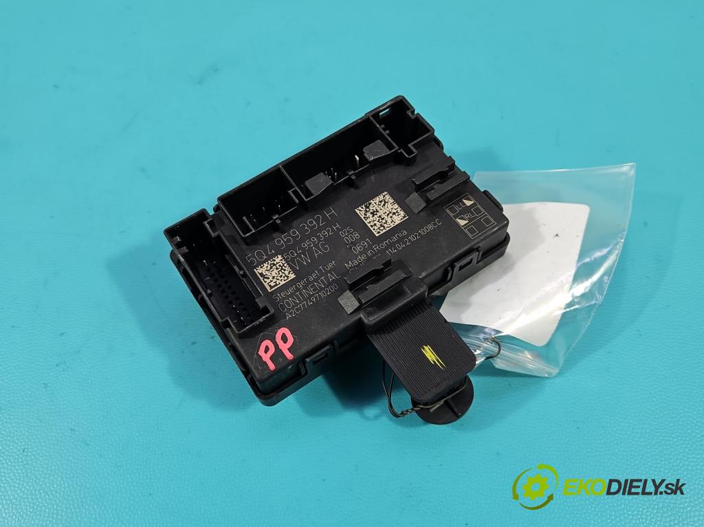 Skoda Octavia IV 2019- 2.0 TDI 116 hp manual 85 kW 1968 cm3 5- řídící jednotka 5Q4959392H