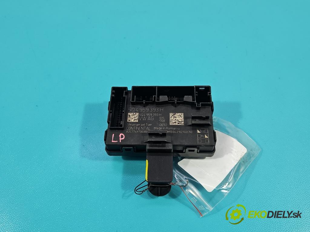 Skoda Octavia IV 2019- 2.0 TDI 116 HP manual 85 kW 1968 cm3 5- riadiaca jednotka ostatné 5Q4959393H