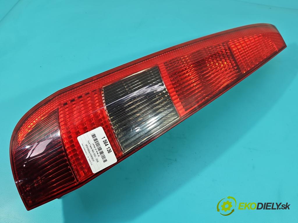 Ford Fiesta Mk6 2002-2008 1.3 8V 69KM manual 51 kW 1299 cm3 5- svetlo / reflektor zadné ľavé 2S61-13A603-B (Kľučka dverí ostatné)