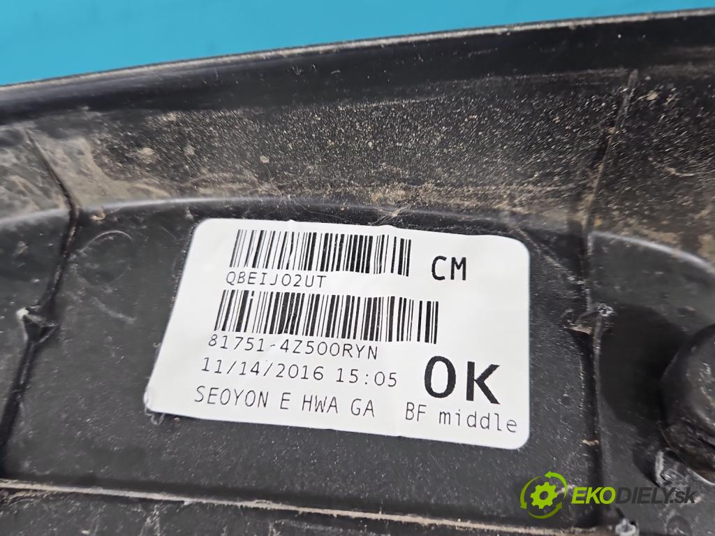 Hyundai Santa Fe III 2012–2018 2.4 GDI 190 HP automatic 140 kW 2359 cm3 5- Čalounictví: kufrové dvere QBETG0628