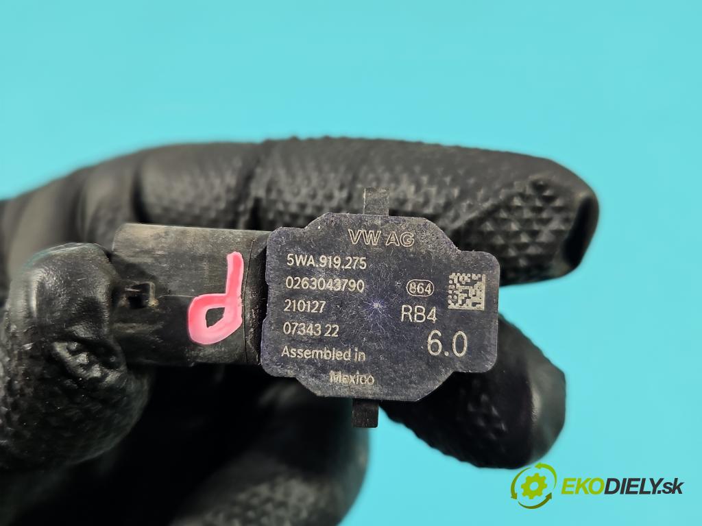 Skoda Octavia IV 2019- 2.0 TDI 116 HP manual 85 kW 1968 cm3 5- snímač parkovaní: 5WA919275