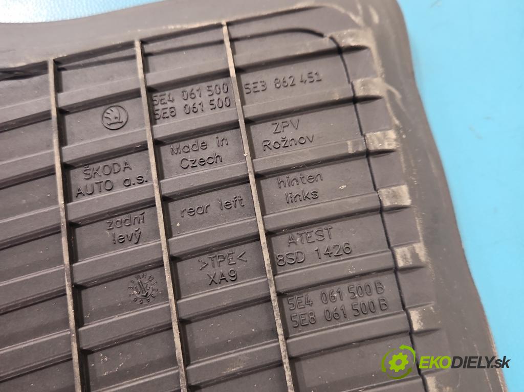 Skoda Octavia IV 2019- 2.0 TDI 116 HP manual 85 kW 1968 cm3 5- Koberce: