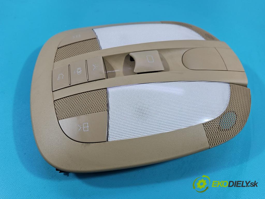 Mercedes ML W164 2005-2011 3.0 CDI V6 224hp automatic 165 kW 2987 cm3 5- svetlo / reflektor interiéra A1648201385