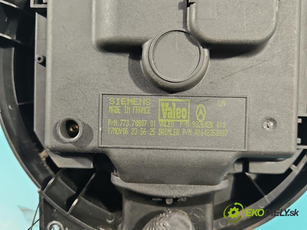 Mercedes ML W164 2005-2011 3.0 CDI V6 224hp automatic 165 kW 2987 cm3 5- ventilátor vzduchu A1648350007