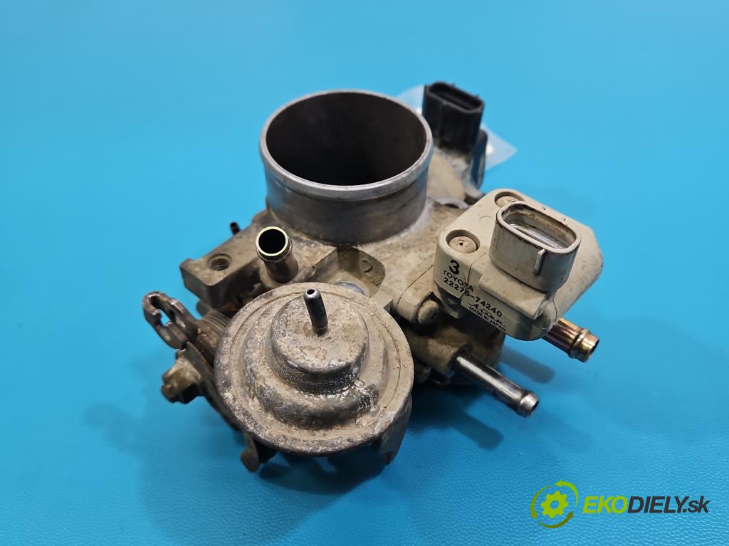 Toyota Rav4 I 1994-2000 2.0 16V 129 hp manual 95 kW 1998 cm3 3- škrticí klapka 22270-74240 (Škrticí klapka)