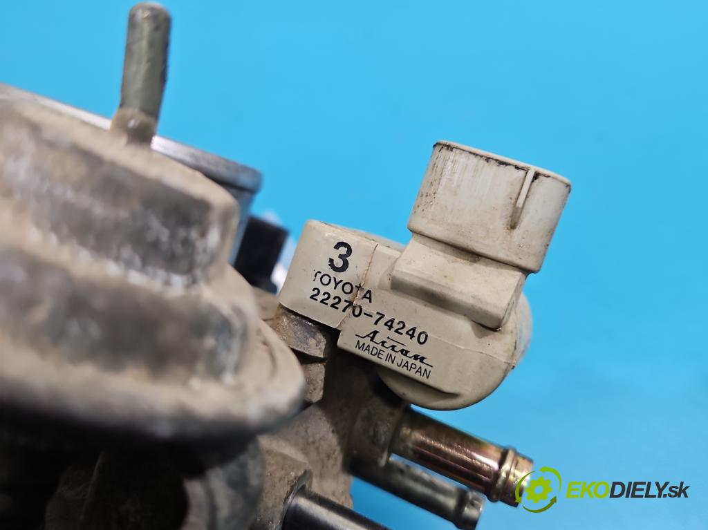 Toyota Rav4 I 1994-2000 2.0 16V 129 HP manual 95 kW 1998 cm3 3- klapka 22270-74240 (Škrtiaca klapka)