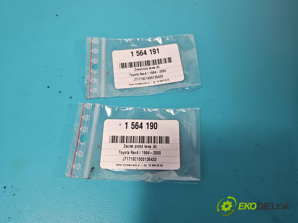 Toyota Rav4 I 1994-2000 2.0 16V 129 HP manual 95 kW 1998 cm3 3- brzdič predné ľavý  (Kľučka dverí ostatné)