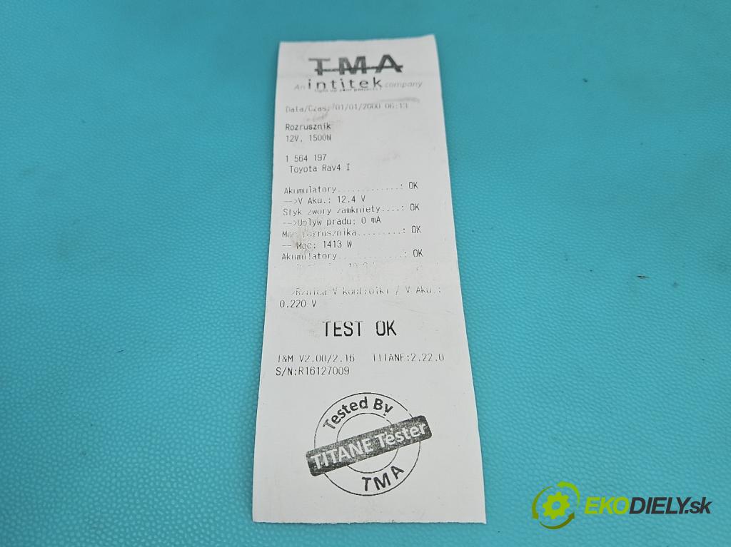 Toyota Rav4 I 1994-2000 2.0 16V 129 HP manual 95 kW 1998 cm3 3- štartér  (Štartér)