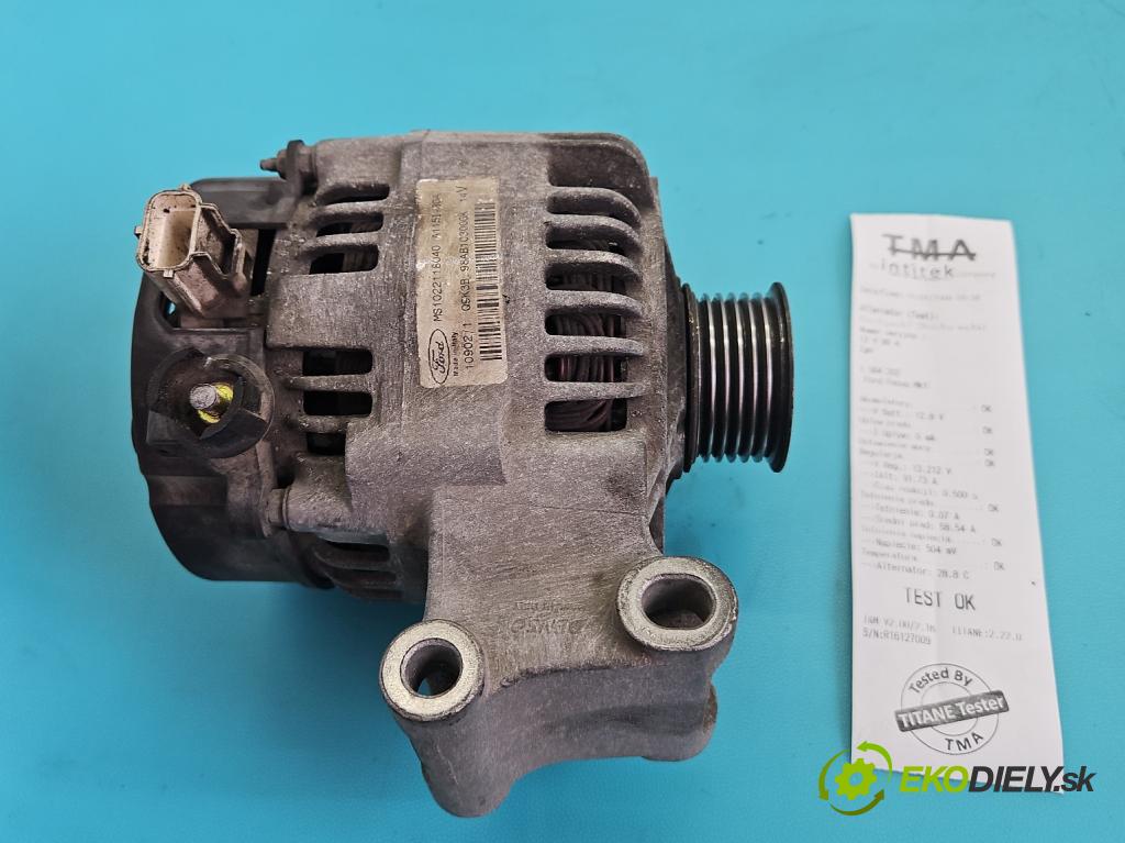 Ford Focus Mk1 1998-2004 1.4 16V 75 hp manual 55 kW 1388 cm3 5- Alternator 98AB10300GK (Alternátor)