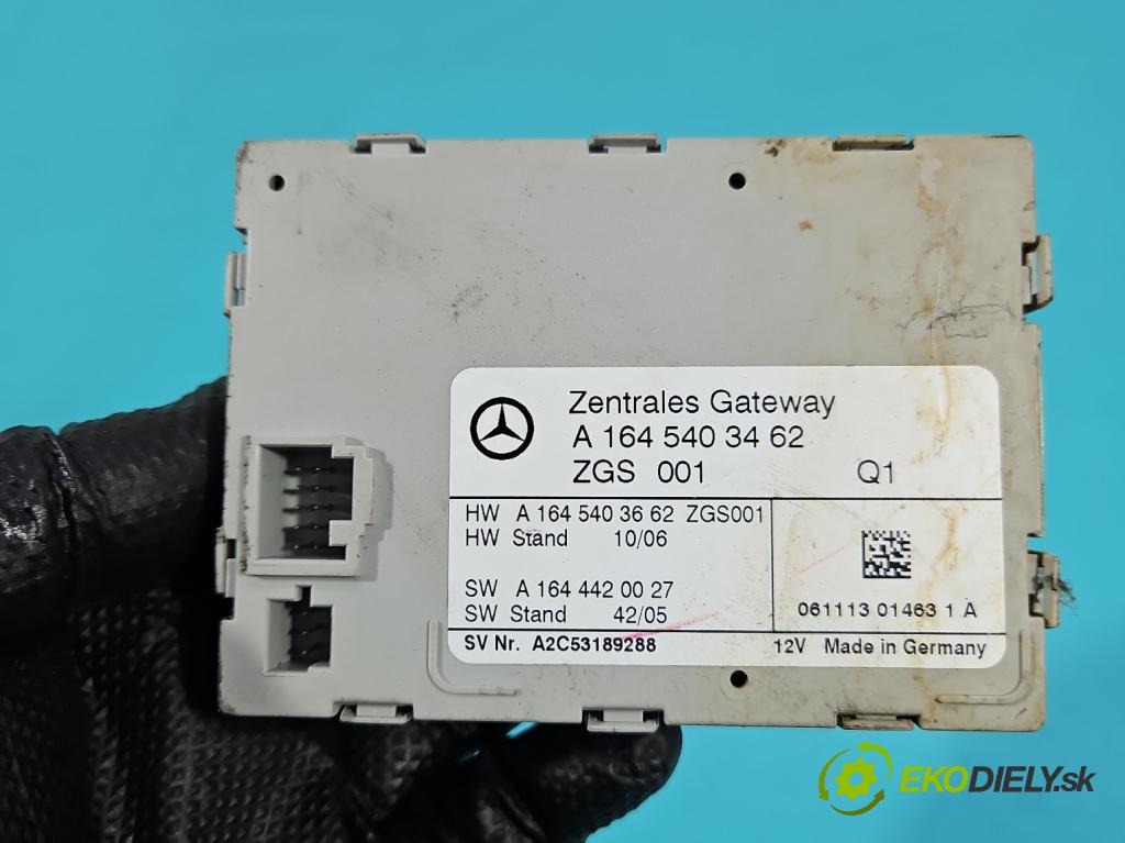 Mercedes ML W164 2005-2011 3.0 CDI V6 224hp automatic 165 kW 2987 cm3 5- riadiaca jednotka ostatné A1645403462