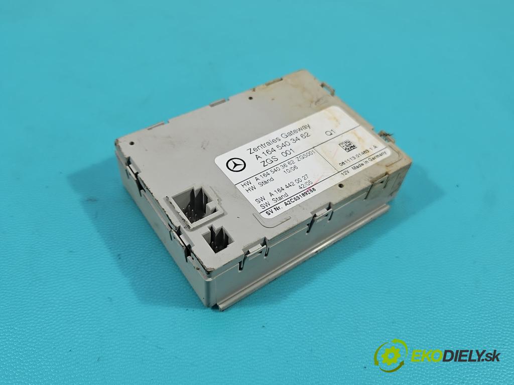 Mercedes ML W164 2005-2011 3.0 CDI V6 224 hp automatic 165 kW 2987 cm3 5- řídící jednotka A1645403462