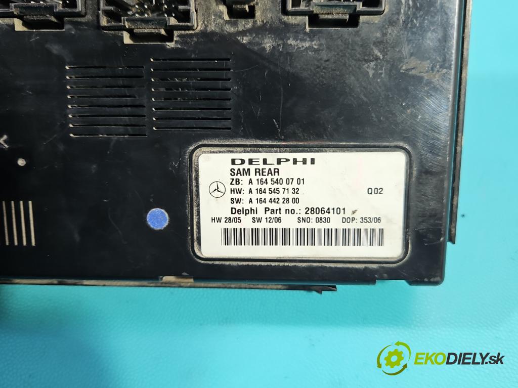 Mercedes ML W164 2005-2011 3.0 CDI V6 224 hp automatic 165 kW 2987 cm3 5- řídící jednotka A1645400701